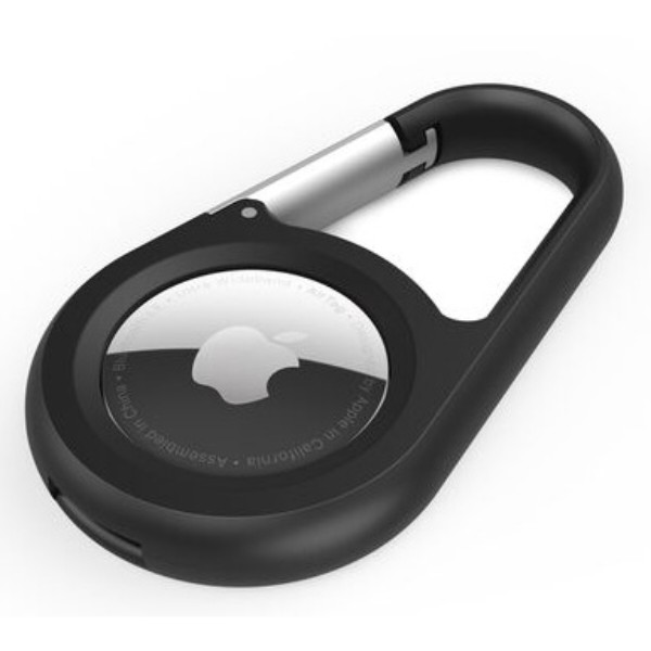 Фото - Чехол для беспроводного маяка Belkin Secure Holder Carabiner AirTag, Black (MSC008BTBK)